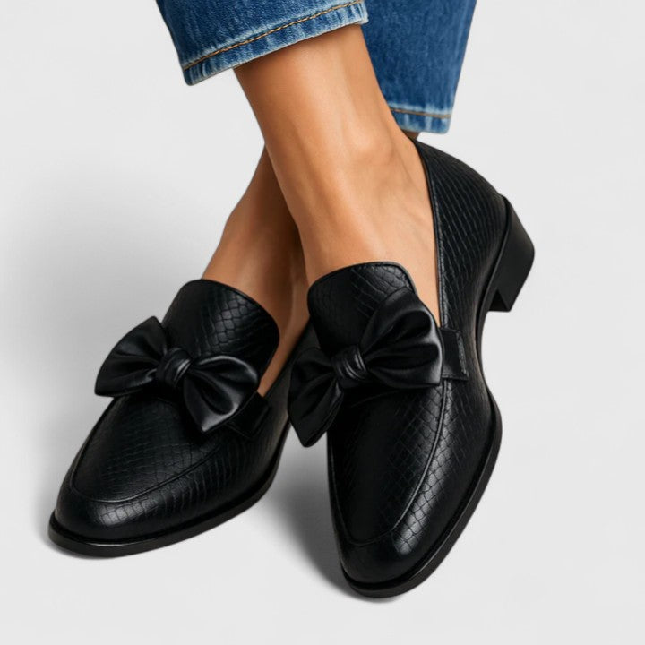 Ruby | Luxe Black Loafers