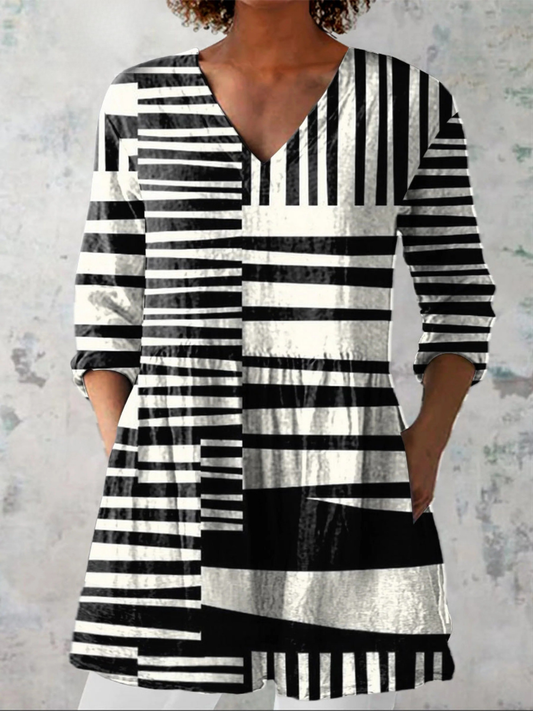 Margaret | Relaxed V-Neck Blouse