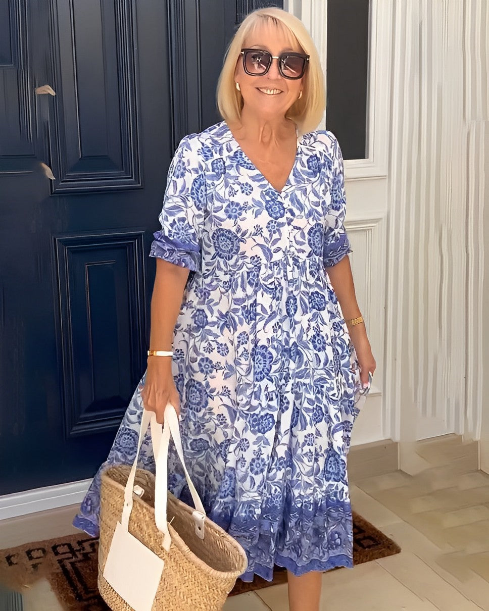 Grace | Graceful V-Neck Floral