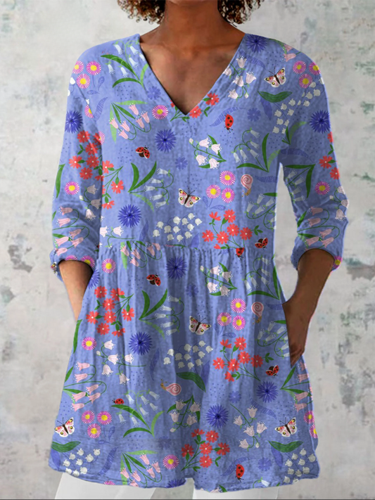 Fiona | Flowing Print Blouse