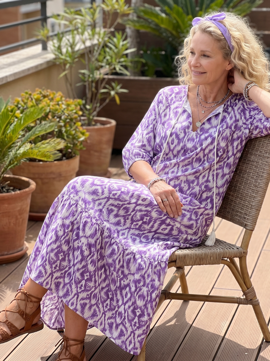 Lillian | Floral Midi Dress