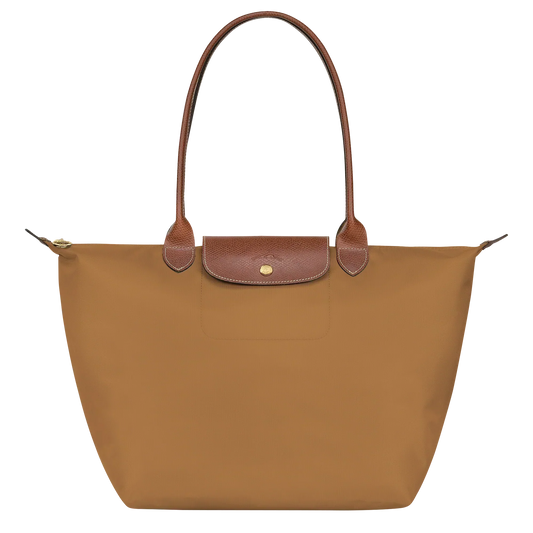 Sandra | Longchamp Le Pliage Large Tote – Beige