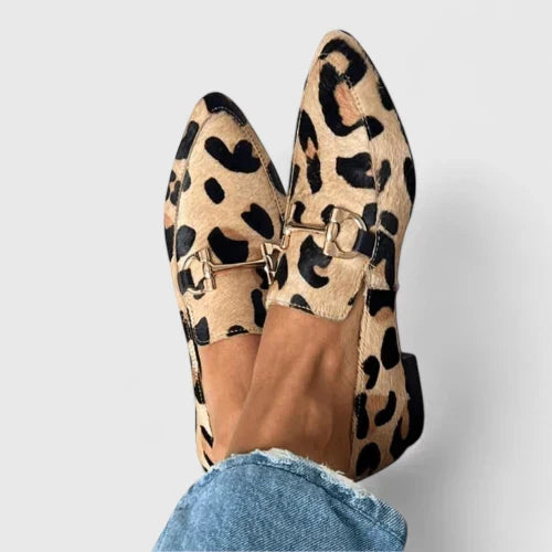 Victoria | Leopard Comfort Loafers