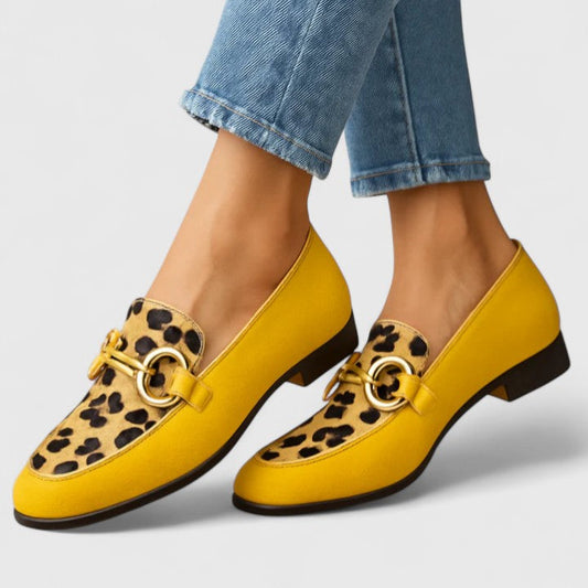 Genevieve | Relaxed Leopard Loafers
