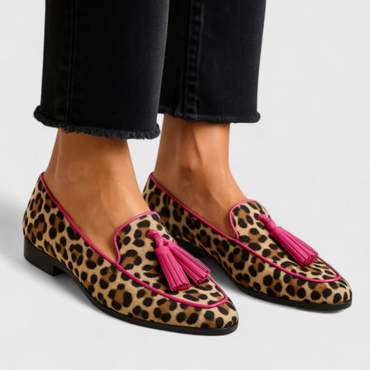 Lauren | Leopard Support Loafers