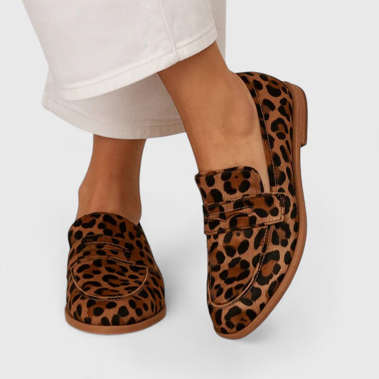Eloise | Soft Leopard Loafers
